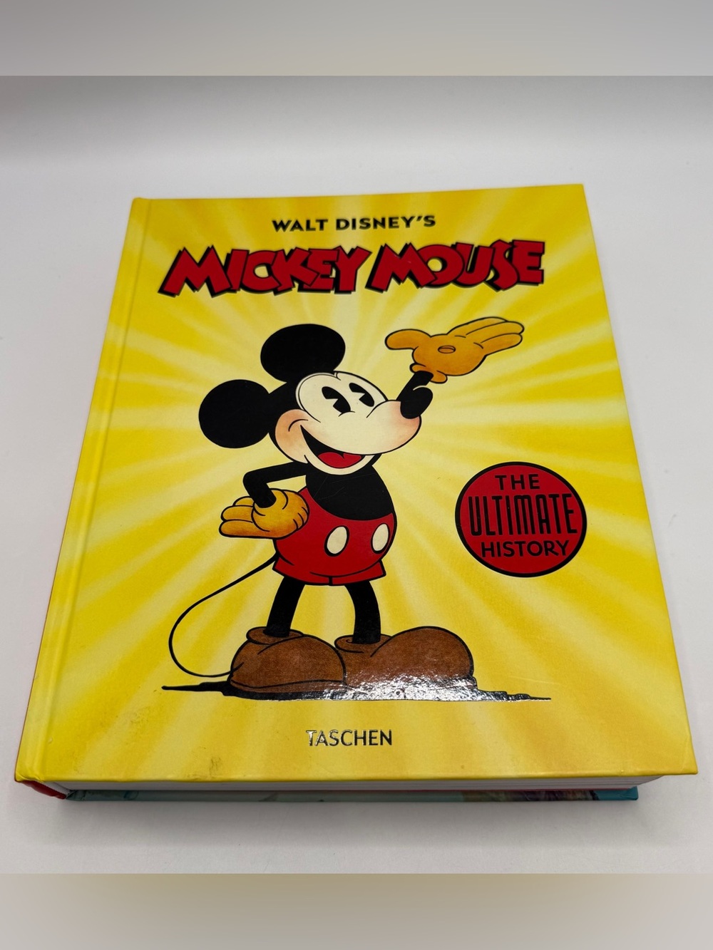 Walt Disney’s Mickey Mouse The Ultimate History Hardcover TASCHEN Book